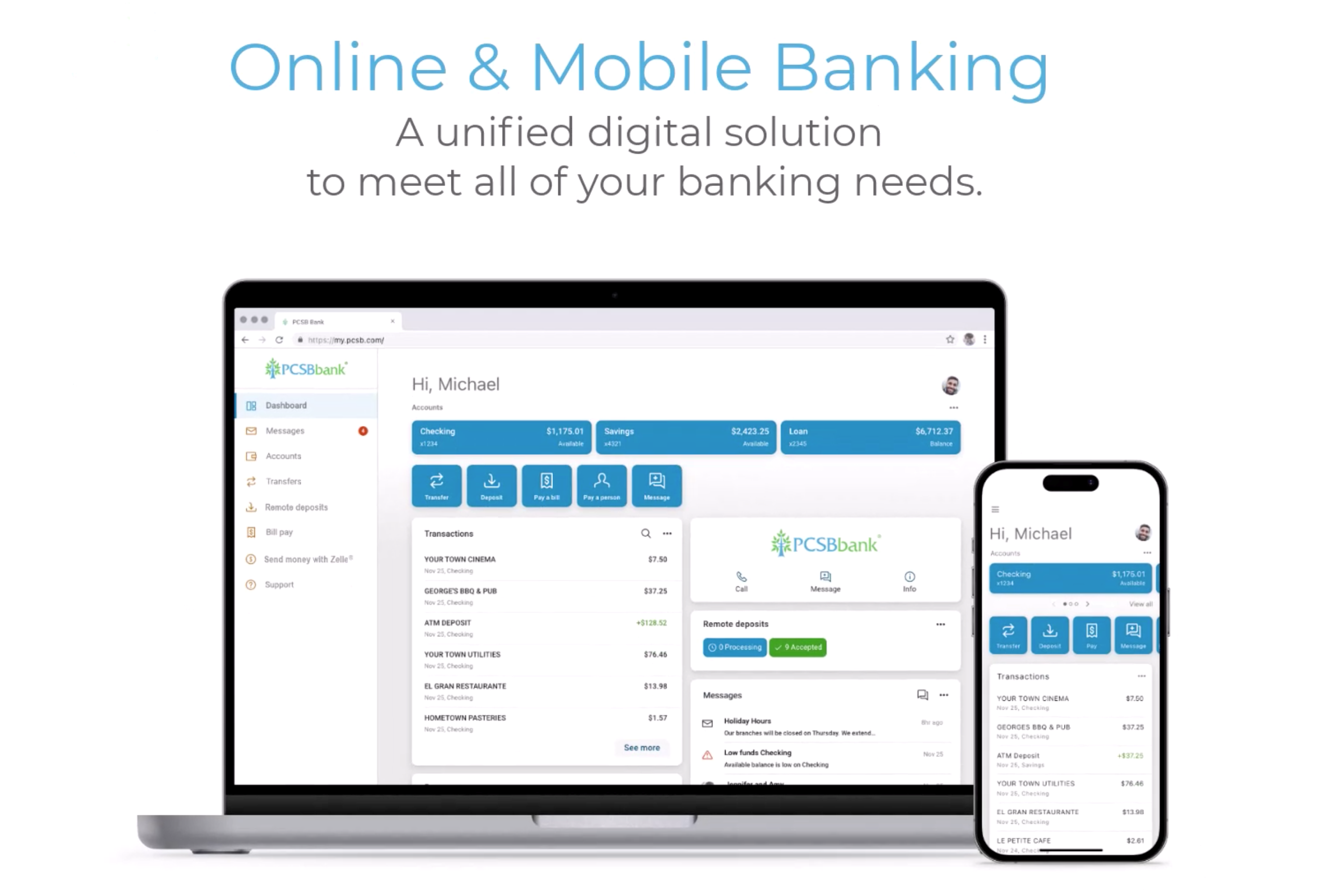 Online & Mobile Banking